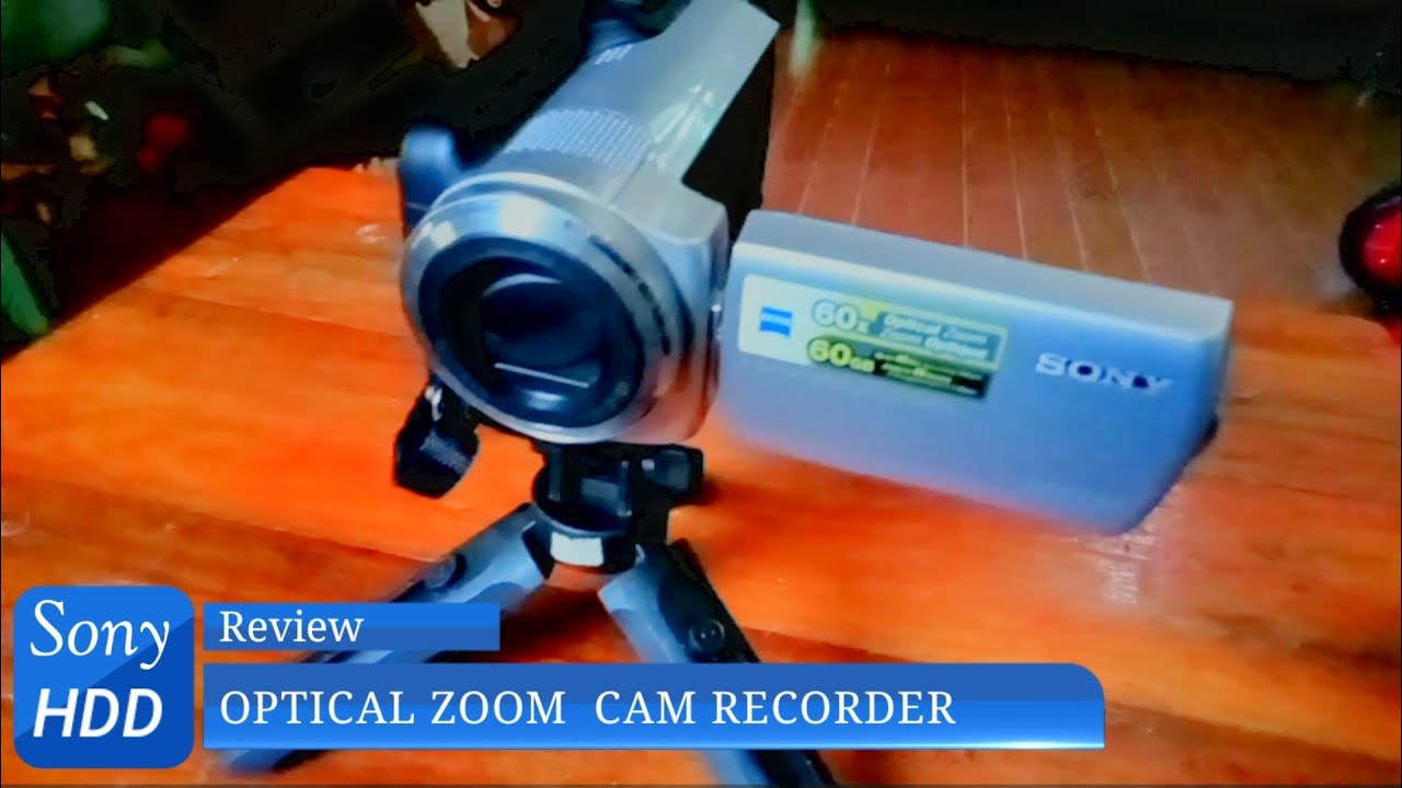 Sony Handycam HDD DCRSR37 OPTICAL ZOOM CAMCORDER how to use