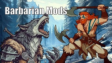 Skyrim Barbarian Modpack | Nature and Werewolf Mods | Xbox Compatible