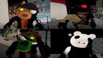 Piggy Distorted Raid All New Jumpscares!! (Updated)