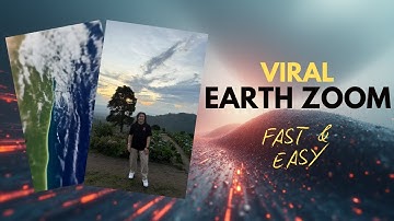 How To Make VIRAL Earth Zoom Effect (TUTORIAL)