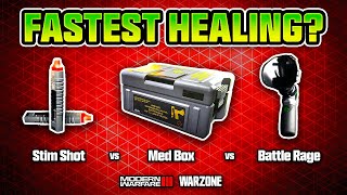 Stim vs Med Box vs Battle Rage - Which Heals the Fastest? [MW3 & Warzone]