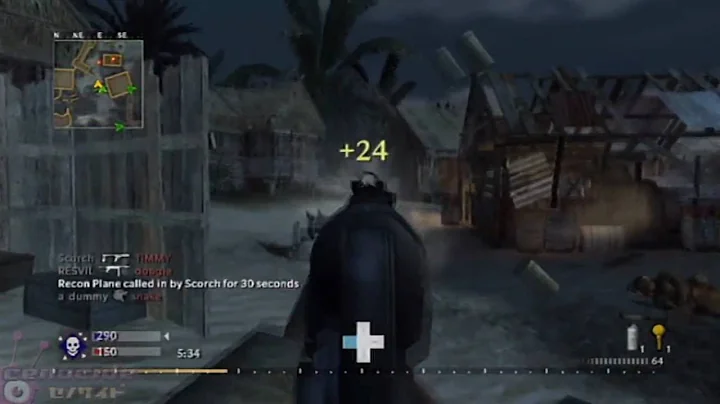 Call of Duty - World at War (Wii) Team Deathmatch / Makin Island | HD