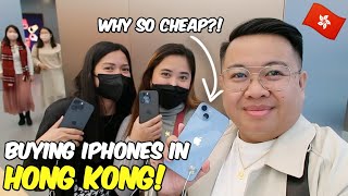 Buying IPHONEs in Hong Kong!  + Eating lunch at a local place in Tsim Sha Tsui | JM BANQUICIO