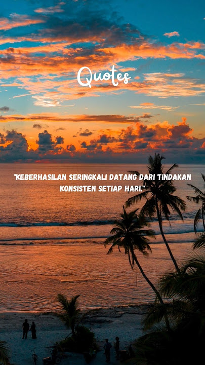 kata motivasi 'konsisten'