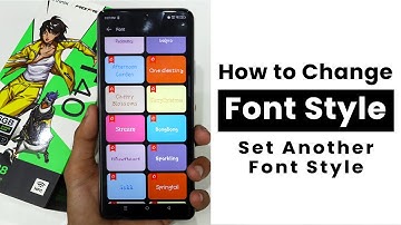 Change Font Style In Infinix Hot 40 | Set Another Font Style In Infinix Hot 40