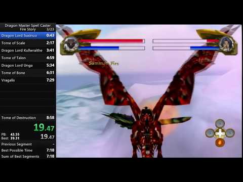 Dragon Master Spell Caster Fire Story Speedrun in 8:41