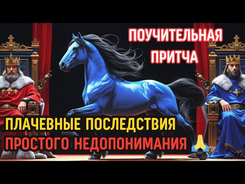 🥲 ПЛАЧЕВНЫЕ ПОСЛЕДСТВИЯ ПРОСТОГО НЕДОПОНИМАНИЯ 🙏 ПРИТЧА