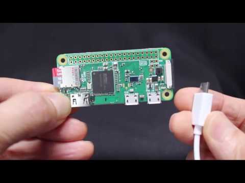 Getting Started with the $10 Raspberry Pi Zero W Computer - YouTube