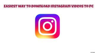 Easiest way to Download Instagram and Facebook Videos to your PC! Explanation in description :)