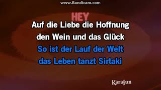 Klubbb3 - Das Leben tanzt Sirtaki (Karaoke)