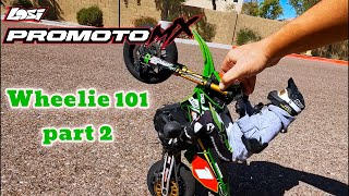 How to Wheelie your Losi Promoto Mx Like a Pro!