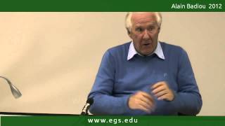 Alain Badiou. From Logic to Anthropology, or Affirmative Dialectics. 2012