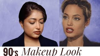 90s Aesthetically pleasing Supermodel Makeup Look Tutorial