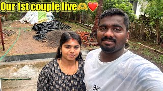 Our 1st couple live🫶❤️ #travelwithiyappan