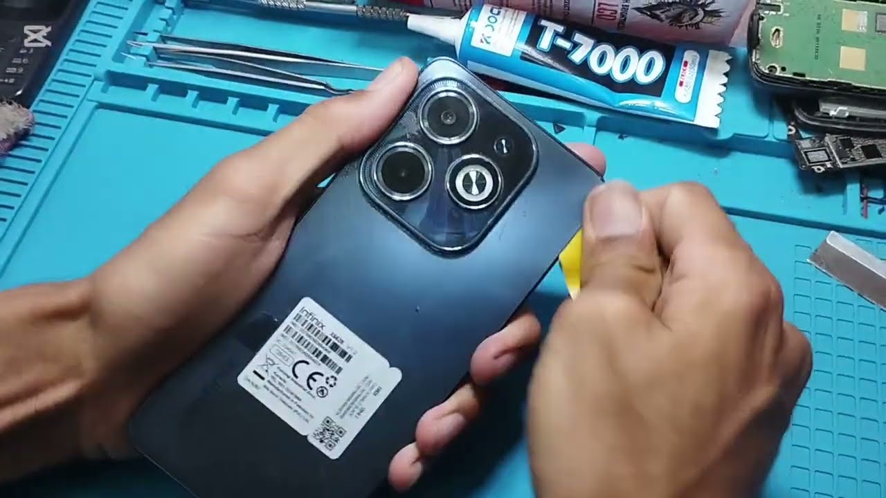 How to Infinix Hot 40i | x6528 | Broken Display Screen Replacement Smart Phone Disassembly Teardown