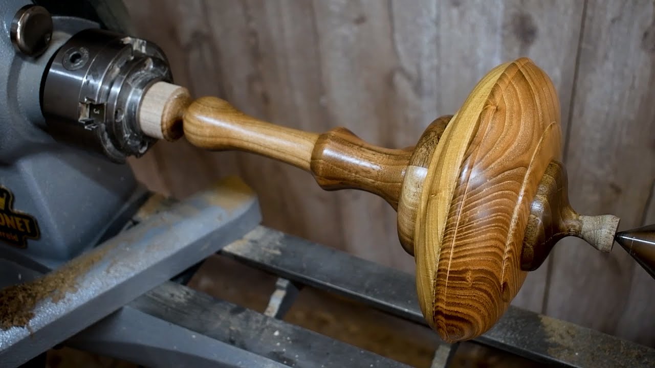 Woodturning - The Biggest Spinning Top I’ve Ever Made!