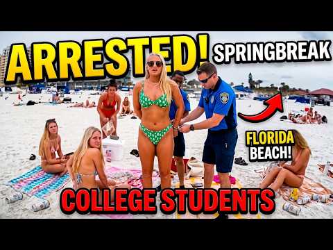 Police Bodycam Captures Fake ID Arrest Going Down on Florida Beach