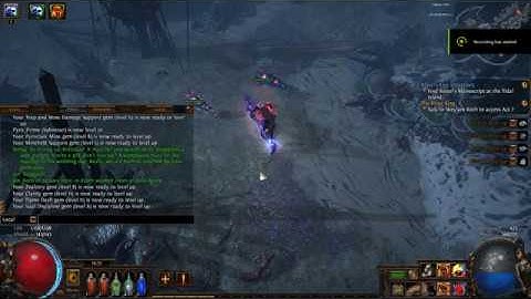 PoE: Pyroclast Mine w/ void emperor MTX