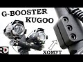 Kugoo G-Booster установка ХОМУТА, крепим контроллеры к деке через РАДИАТОР, стойка для СВЕТА.