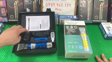 Tông Đơ Cắt Tóc Huaerbo F10 - Tông Đơ Cắt Tóc Chuyên Nghiệp Lưỡi Sứ 2 Pin Giá Rẻ