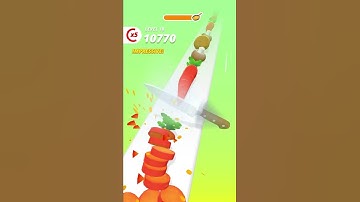 ✅ Perfect Slices 🥒🔪 All Levels Gameplay Android, iOS Top Run 3D