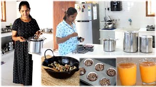 எங்களுடைய Sunday தோட்டத்து vlog |New kitchen product | Raagi brownies& நாட்டுக்கோழி குழம்பு &வறுவல்