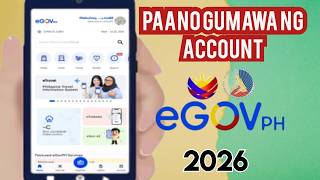 EGOV PH REGISTRATION 2026 | PAANO GUMAWA NG ACCOUNT SA EGOV PH APP screenshot 3