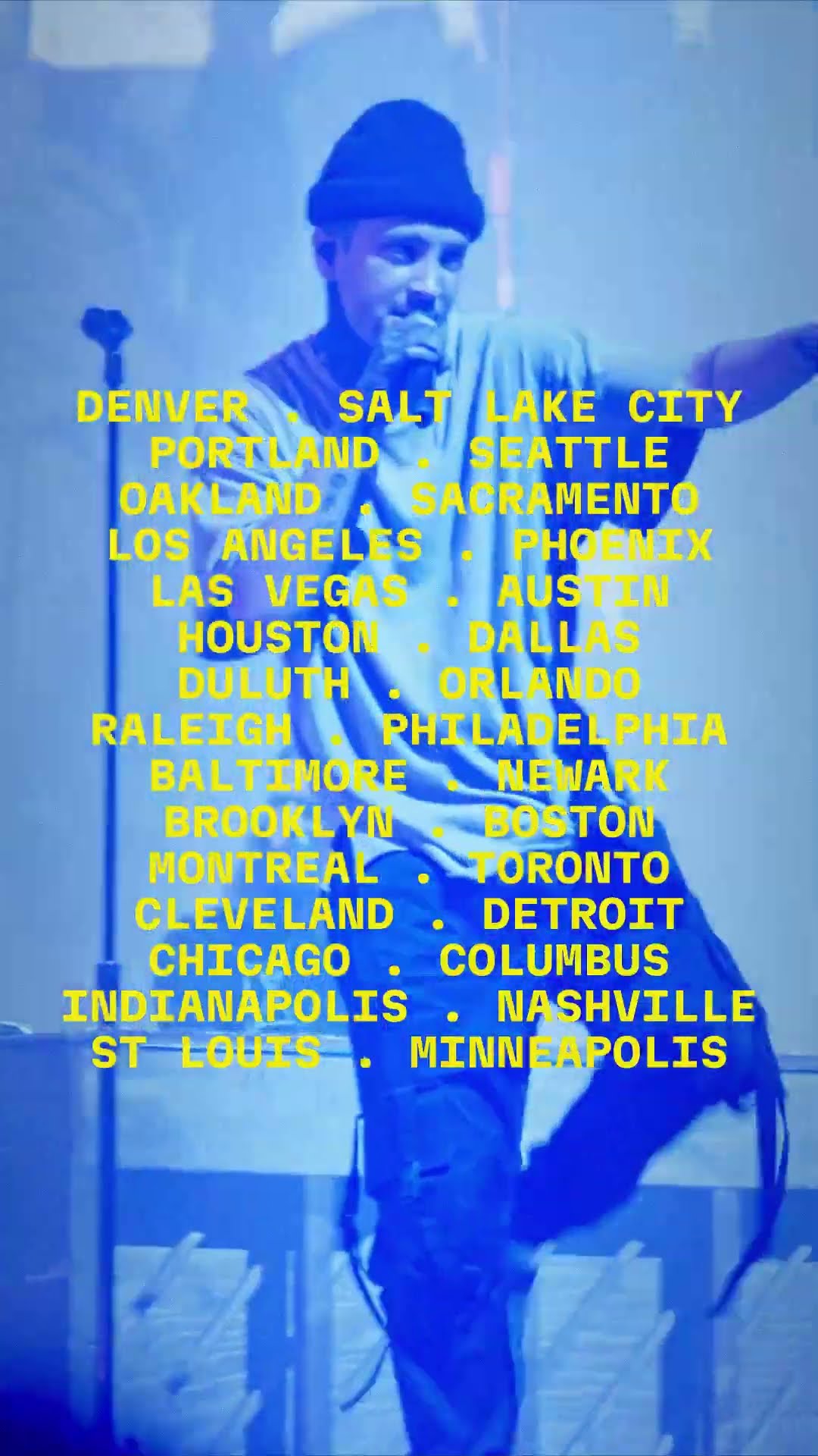 The #ClancyWorldTour setlist is almost complete. Tickets are officially on sale now. |-/