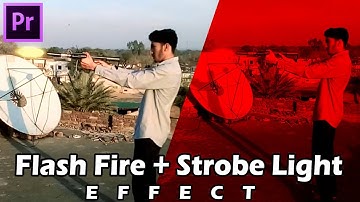 Gun Muzzle Flash and Strobe Light Effect| Adobe Premiere Pro CC 2018