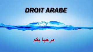 التبليغ و أثاره القانونية الجزء التاني طرق التبليغ Droit arabe