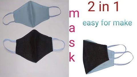 very easy new style pattern mask/face mask sewing tutorial/face mask home made#tacuttingandstitching