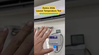 🥶 Daikin 1.5 Ton 5⭐ AC 2026 Model Test 18°C Setting for 1 Hour ❄️⚡️💡How Many Units & Grill Temp?