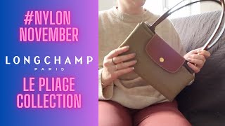 My (reasonable? 😅) Longchamp Le Pliage collection ❤️ #nylonnovember