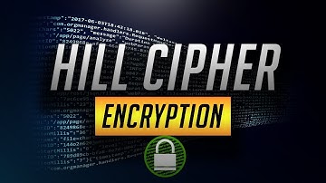 Hill cipher encryption in computer cryptography | hill cipher encryption with example