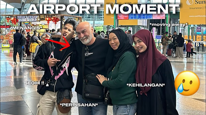 BABA MENANGIS DI AIRPORT KERANA JADEN ?!!