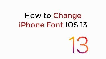 IOS 13 : How to Change iPhone Keyboard Font IOS 13 (No Jailbreak)