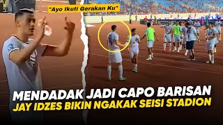 Pimpin Yelyel di Hadapan Ultras Garuda !! Kocaknya Jay Idzes Pimpin Timnas Indonesia Buat Yelyel