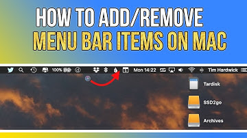 The Best Way To ADD & REMOVE Menu Bar On Your Mac (2024)