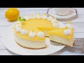 爽やかレモンのレアチーズケーキの作り方 How To Make No-Bake Lemon Cheesecake