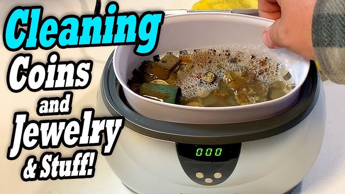 Using an UltraSonic Cleaner on Coins and Metal Detecting Finds – American  Coin Stash