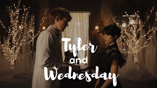 Wednesday Addams & Tyler | Down Below | Netflix