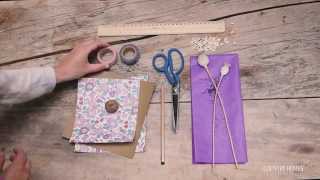 Modern Country Makes: How to make colourful seed packets