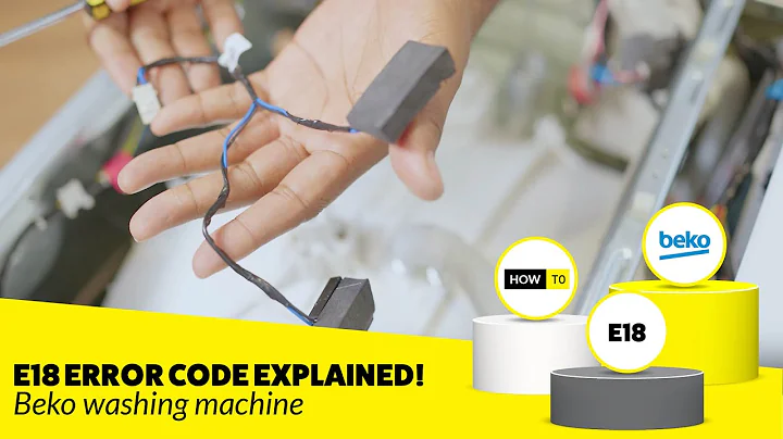 Beko Washing Machine E18 Error Code Problem - Fixed!