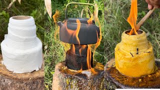 #survival bushcraft #outdoors #camping #forest #lifehacks #bamboo
