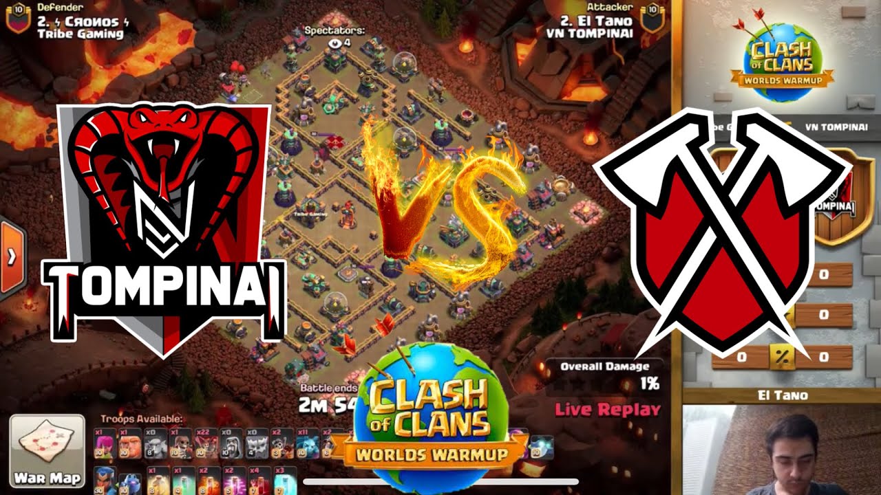 Tribe Gaming VS Tompinai Empire | Coc tournament 2021