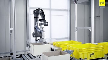 psb Systemlösung   autopick Roboter Kommissioniersystem mit Omron TM Kollaborativroboter