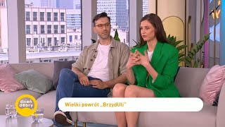 Julia Kamińska i Filip Bobek uchylili rąbka tajemnicy o powrocie "Brzyduli"! [Dzień dobry TVN]
