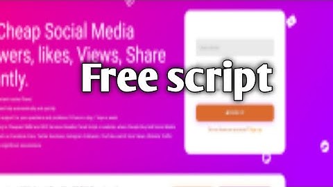 LATEST SMM PANEL SCRIPT Free Download | free smm panel script| SMM PANEL SCRIPT #smmpanelscript