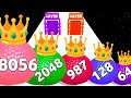 Ball Balloon Run vs Spring Leg Runner - New Update (NOOB vs PRO vs HACKER) Math Games