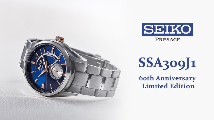 Unboxing Seiko Presage 60th Anniversary Chronograph - YouTube